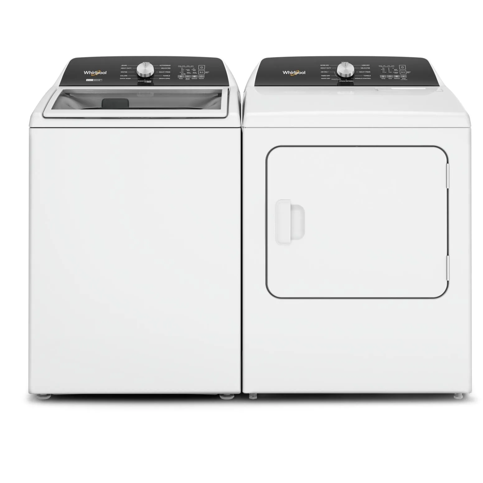 Whirlpool 5.4 cu. ft Top Loading Washer with Removable Agitator WTW5057LW