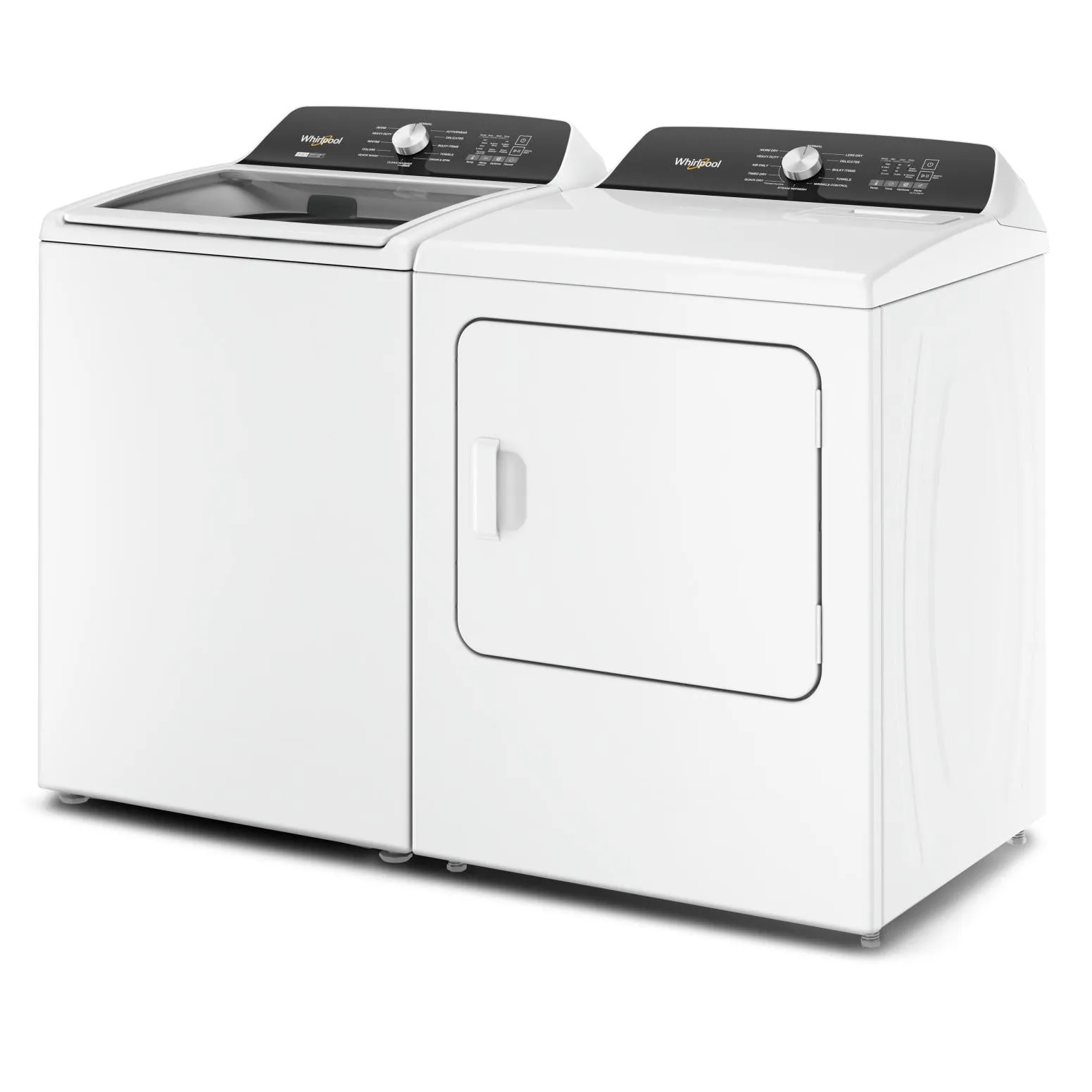 Whirlpool 5.4 cu. ft Top Loading Washer with Removable Agitator WTW5057LW