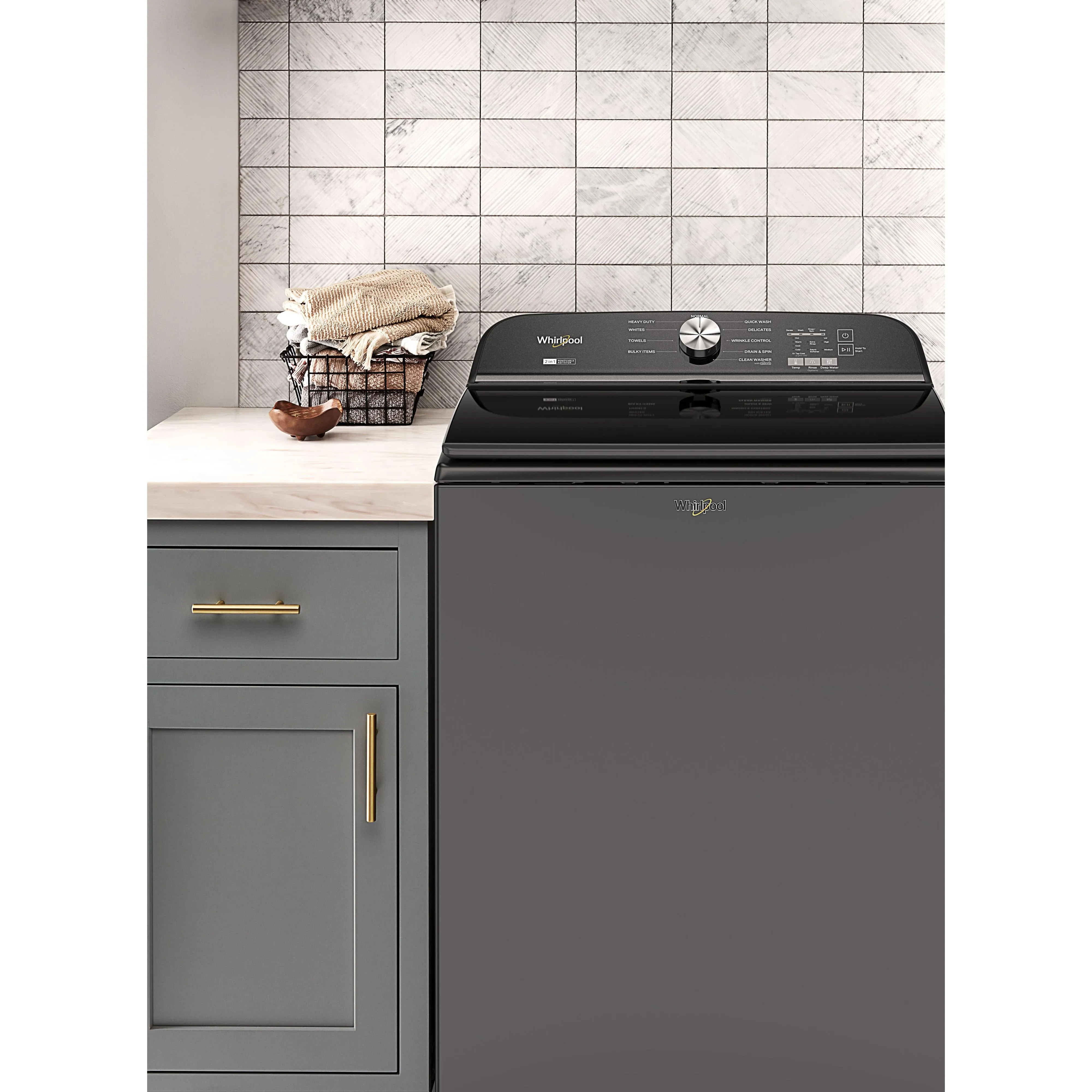 Whirlpool 6.1 cu. ft. Top Loading Washer WTW6157PB