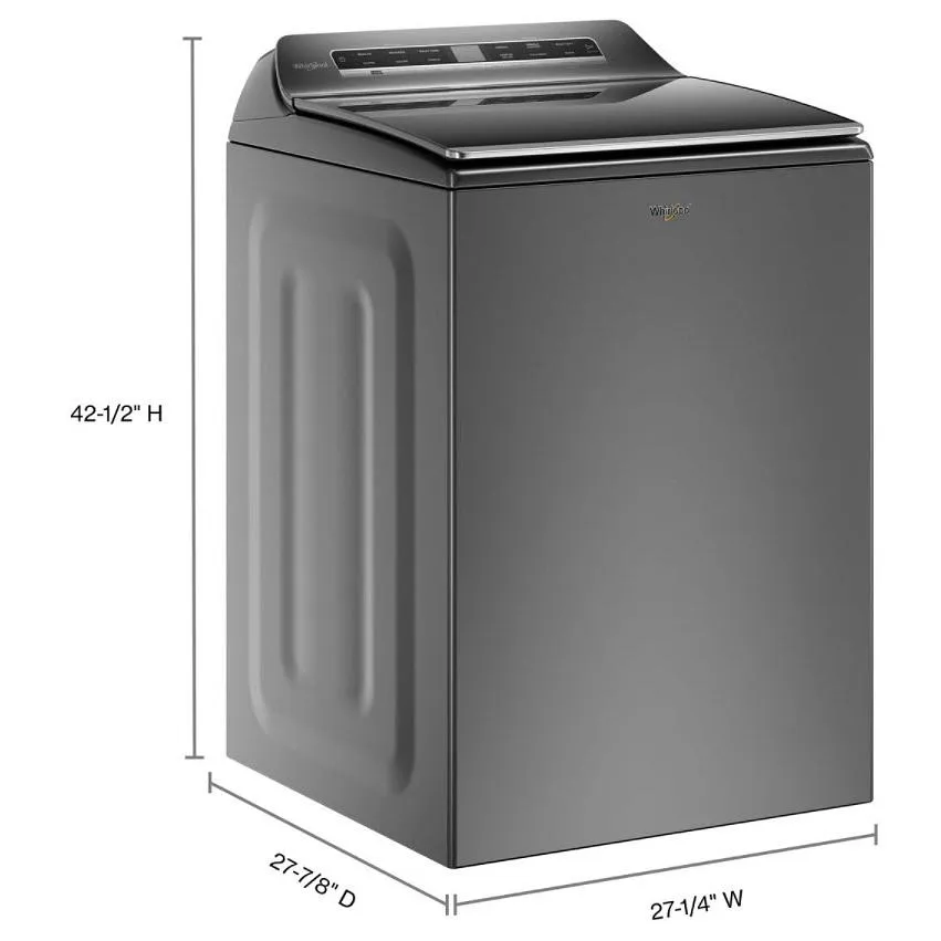 Whirlpool 6.1 cu.ft. Top Loading Washer with Load & Go Dispenser WTW8127LC