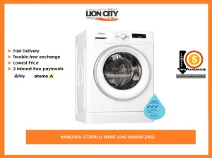 WHIRLPOOL CFCR70111 FRONT LOAD WASHER (7KG)