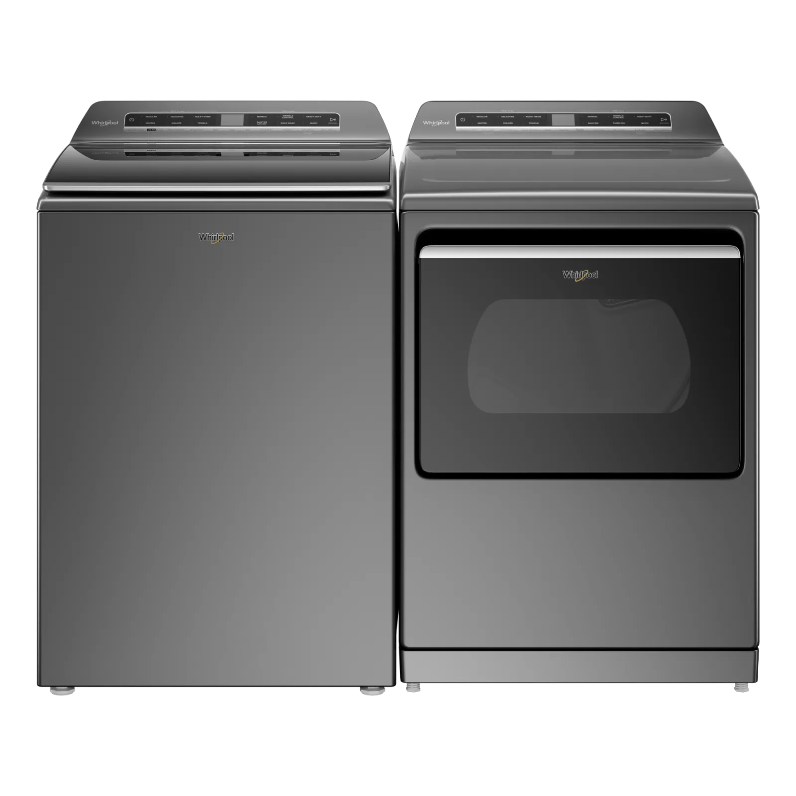 Whirlpool Chrome Shadow Gas Dryer (7.40 Cu Ft) - WGD8127LC