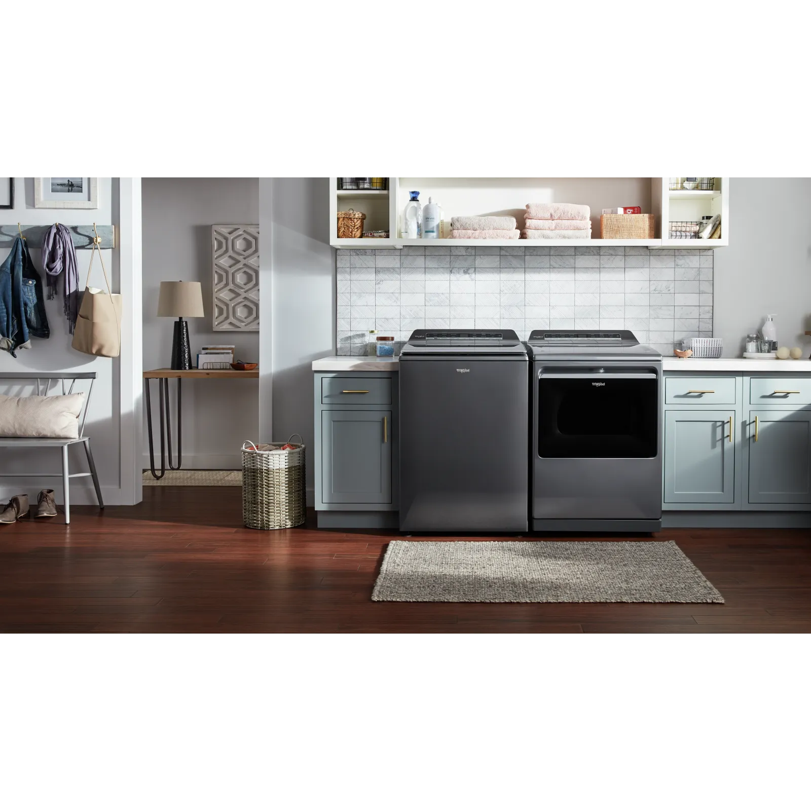 Whirlpool Chrome Shadow Gas Dryer (7.40 Cu Ft) - WGD8127LC