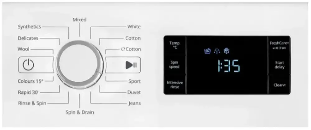 Whirlpool FDLR80210 8kg Front Load Washing Machine