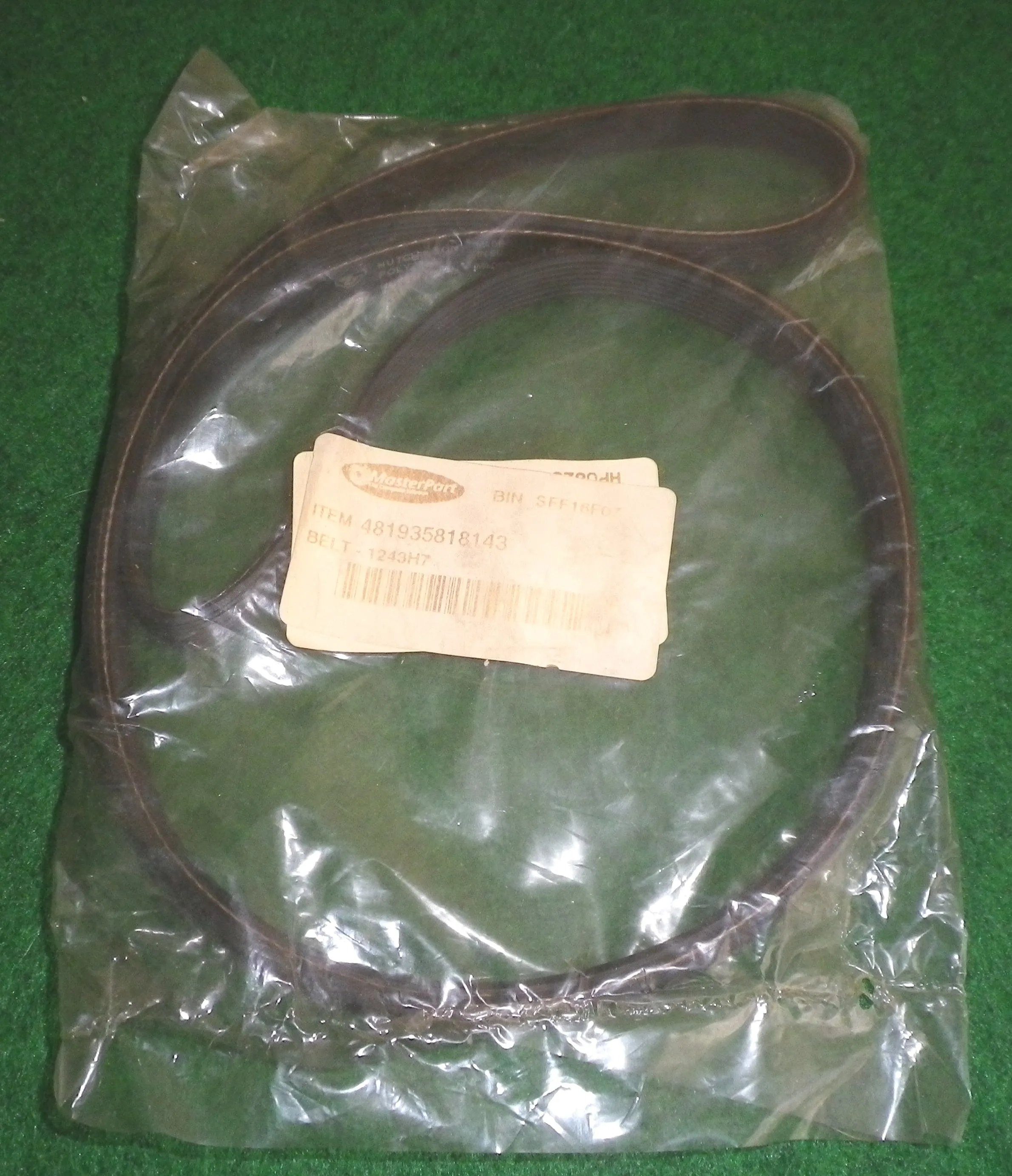 Whirlpool Front Loader Washing Machine Drum Belt - Part # 481935818143, 1243H7