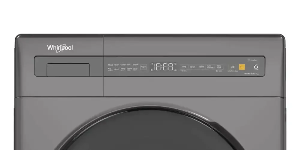 Whirlpool FWEB9002IG 9kg Front Load Washer in Dark Grey
