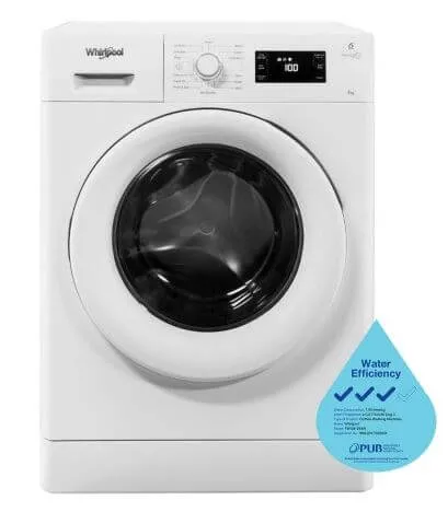Whirlpool FWG81284W Front Load Washer (8KG) FreshCare 1200rpm