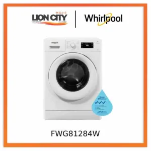 Whirlpool FWG81284W Front Load Washer (8KG) FreshCare 1200rpm