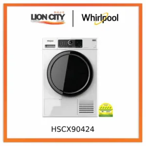 Whirlpool Hscx90424 9kg Heat-pump Dryer (5 Ticks)