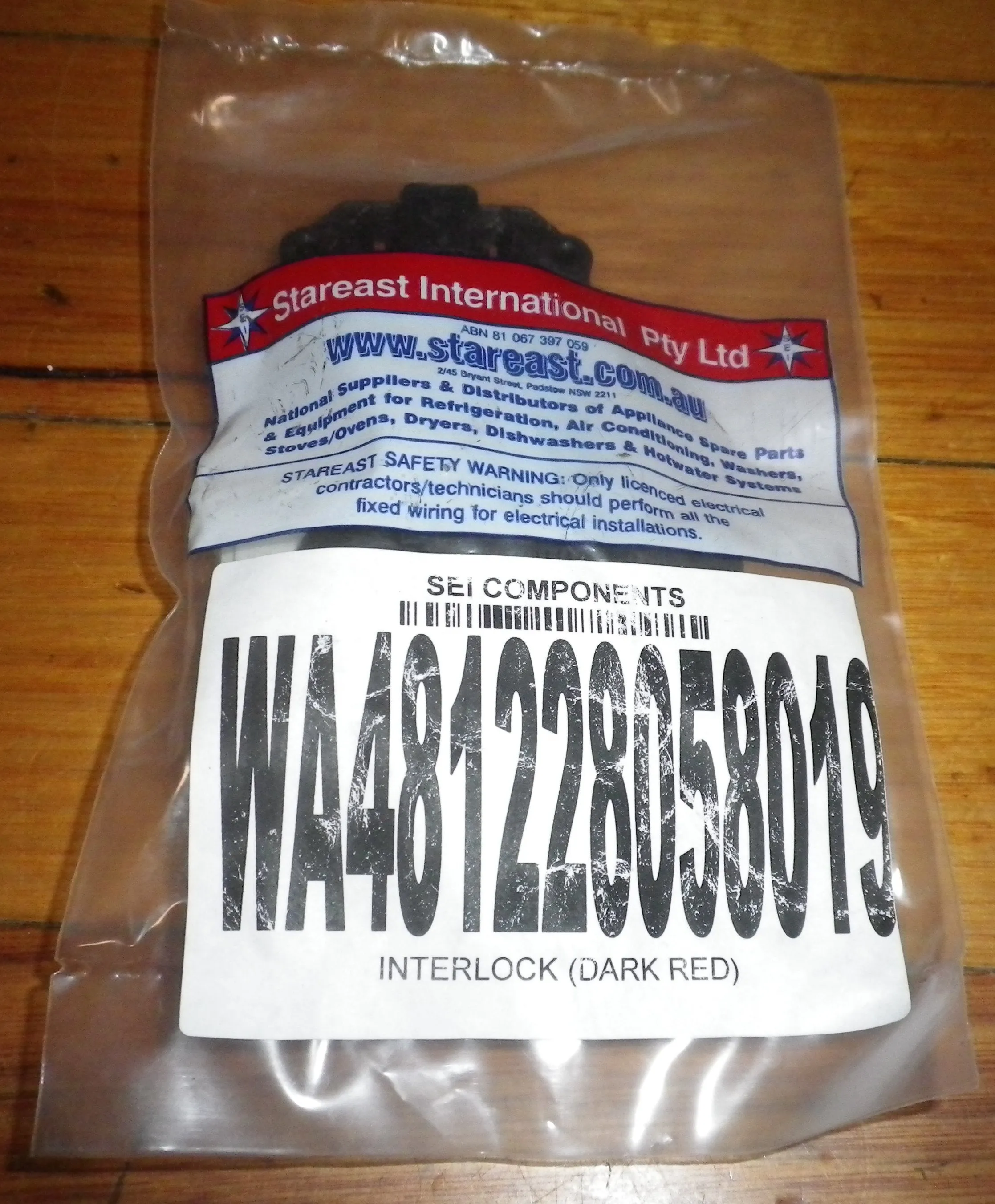Whirlpool Late Front Loader Door Interlock Switch - Part # WA481228058019