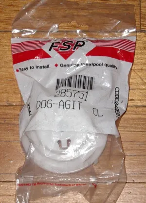 Whirlpool Short Agitator Cam & Dog Clutch for Large Auto Washers Part # WA285751