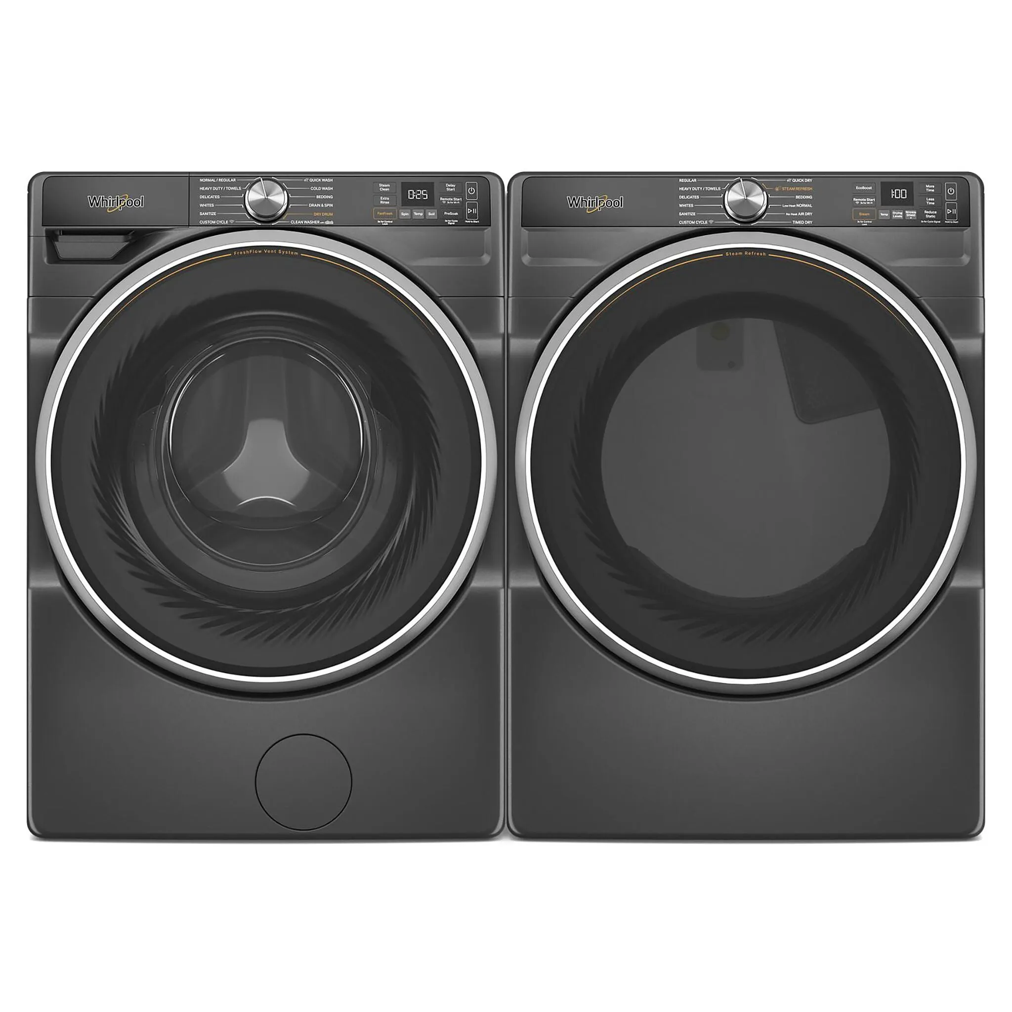 Whirlpool Volcano Black Electric Dryer (7.4 Cu.Ft.) - YWED6720RU