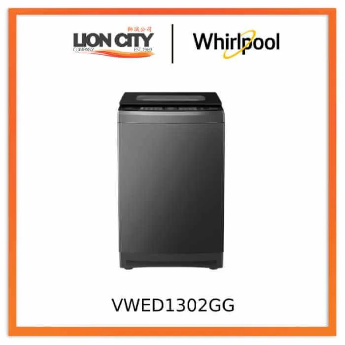 Whirlpool VWED1302GG 13kg SonicClean Top Load Washer
