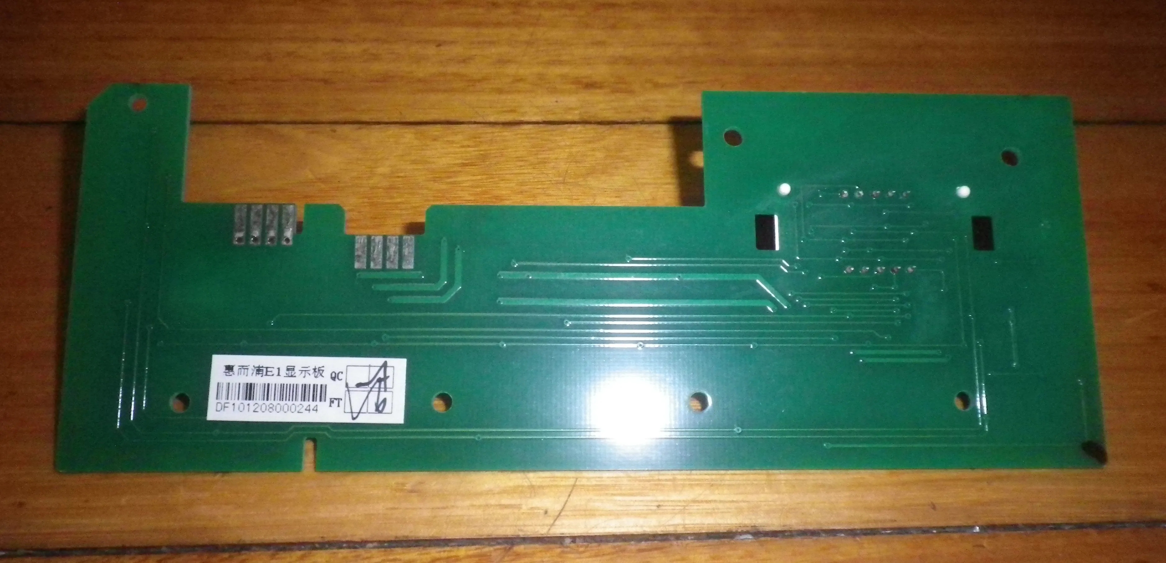Whirlpool WFS1071BD Washing Machine Display Module PCB - Part # W10347553