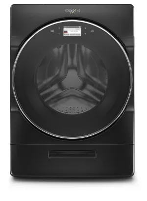 Whirlpool WFW9620HBK 5.0 Cu. Ft. Smart Front Load Washer With Load & Go Xl Plus Dispenser