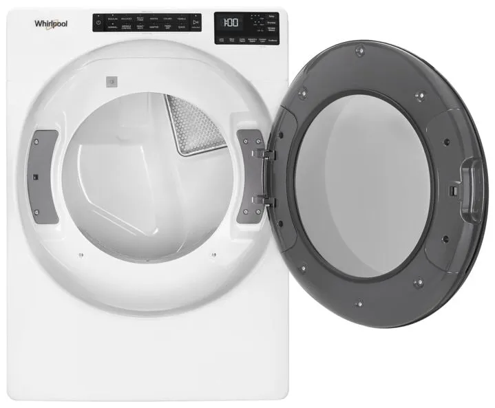 Whirlpool White Electric Dryer with Wrinkle Shield (7.4 cu. ft.) - YWED5605MW