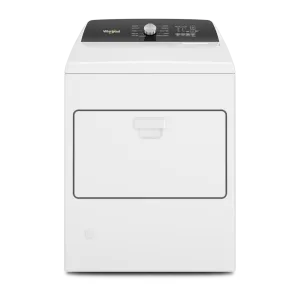Whirlpool White Gas Dryer with Moisture Sensing (7.0 Cu.Ft) - WGD5010LW
