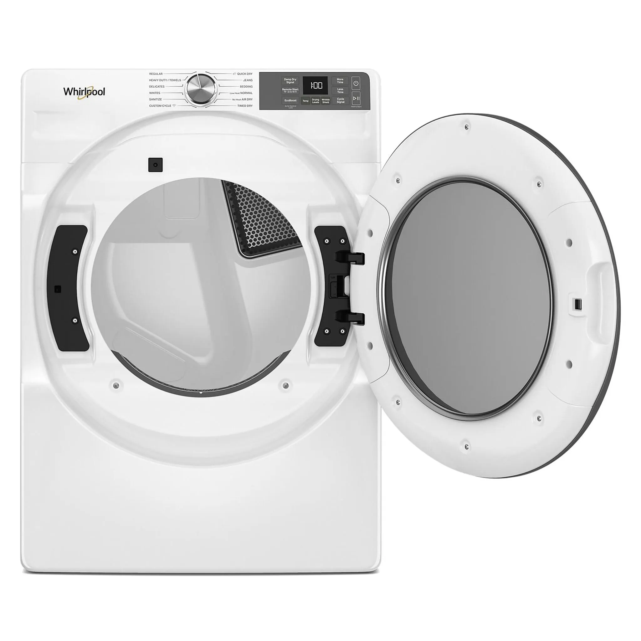 Whirlpool White Gas Dryer with Wrinkle Shield (7.4 Cu.Ft.) - WGD5720RW