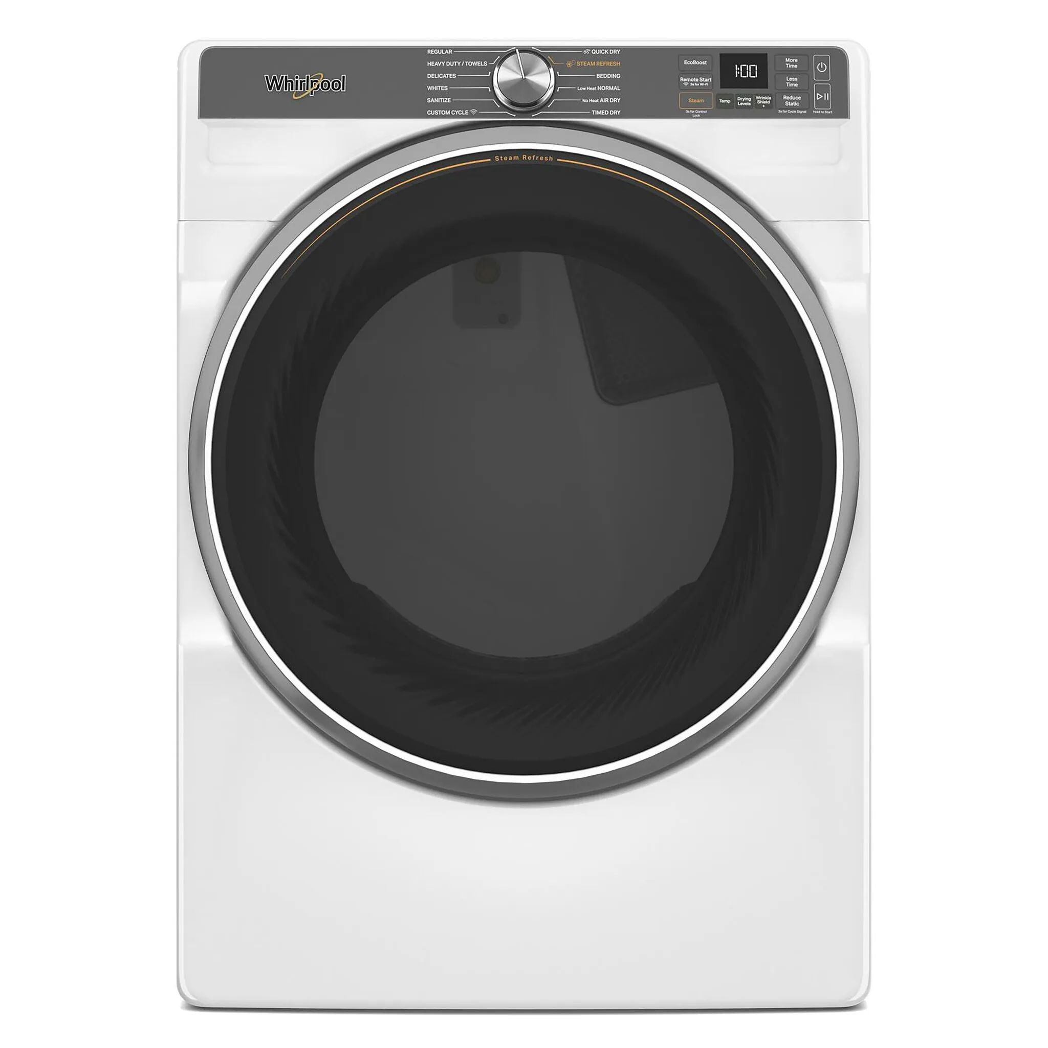 Whirlpool White Gas Dryer with Wrinkle Shield (7.4 Cu.Ft.) - WGD6720RW