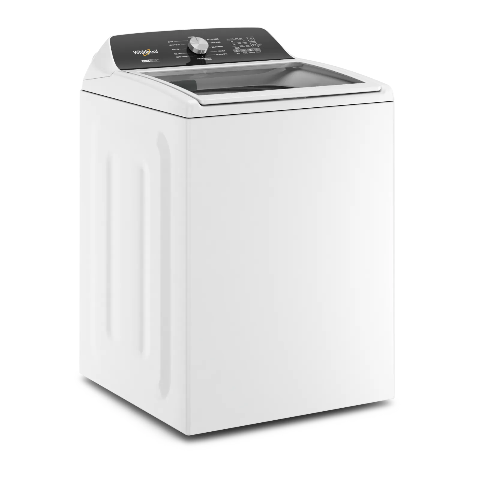 Whirlpool White Top Load Washer with Removable Agitator (5.4 Cu Ft) - WTW5057LW