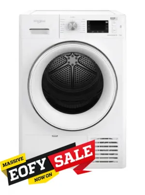 Whirlpool WHP80250 9kg Freshcare  Heat Pump Dryer