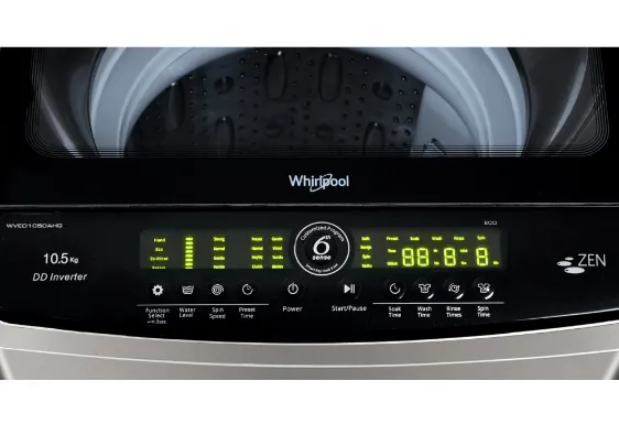 Whirlpool WVED1050AHG Top Load Washer (10.5kg) Zen Direct Drive Inverter