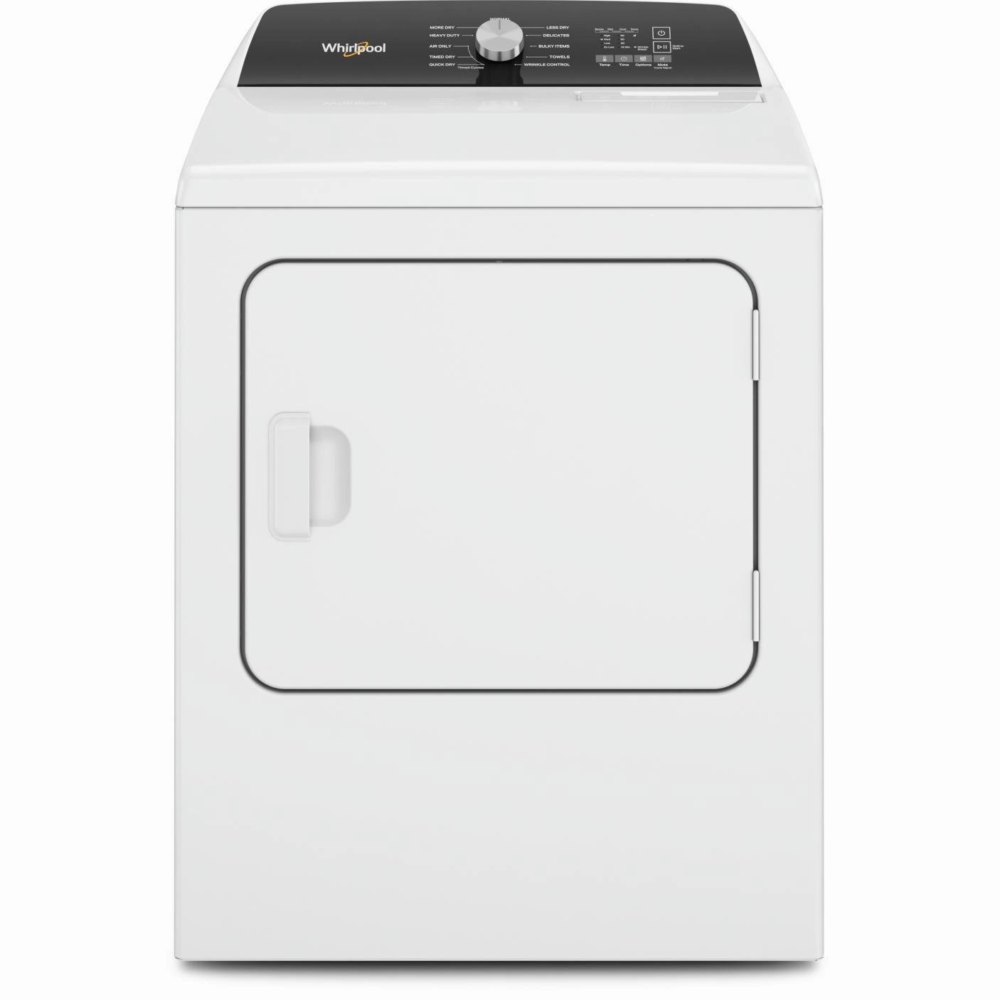 Whirlpool 7.0 cu. ft. Electric Dryer with Moisture Sensing YWED5010LW