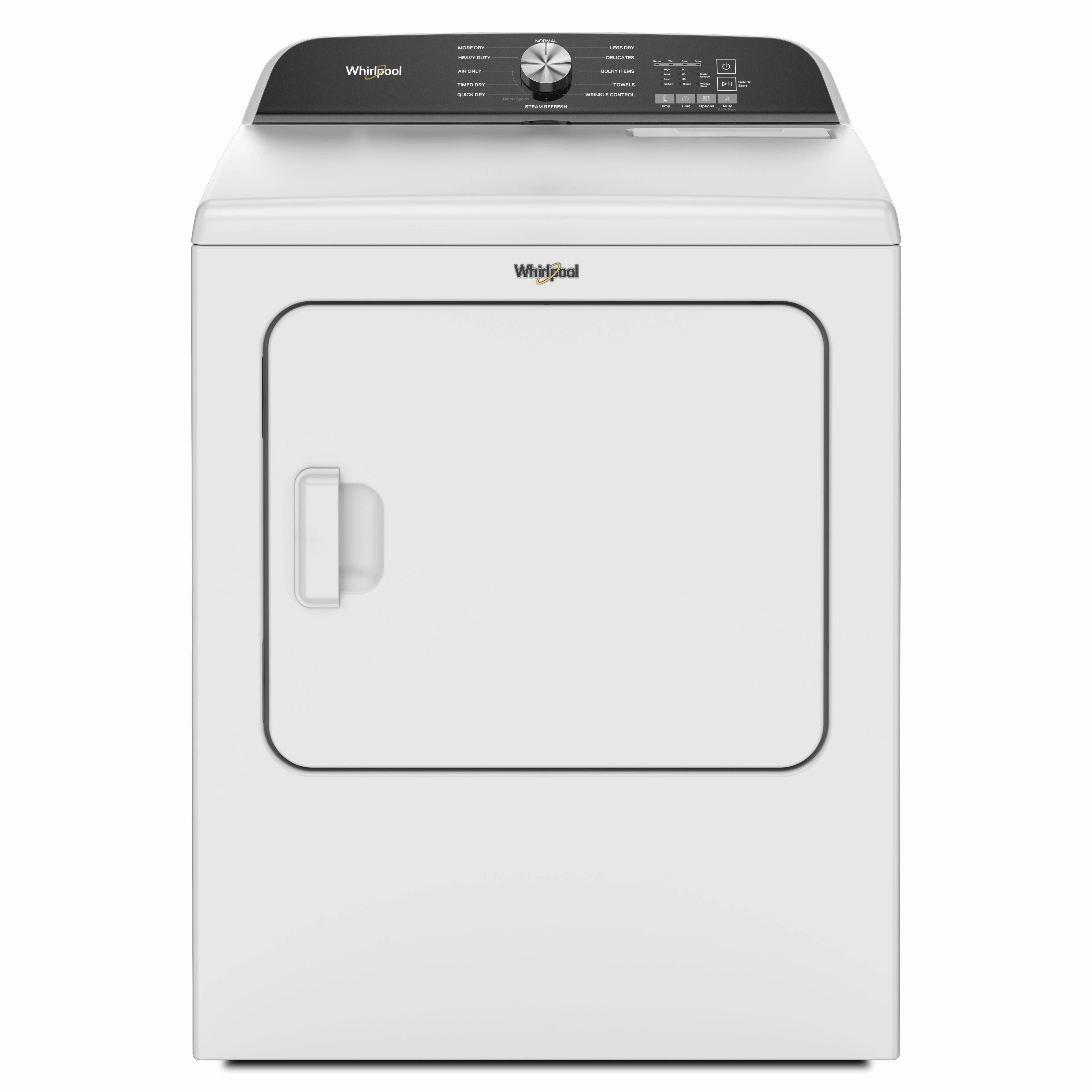 Whirlpool 7.0 cu. ft Electric Dryer with SteamFresh Cycle YWED6150PW