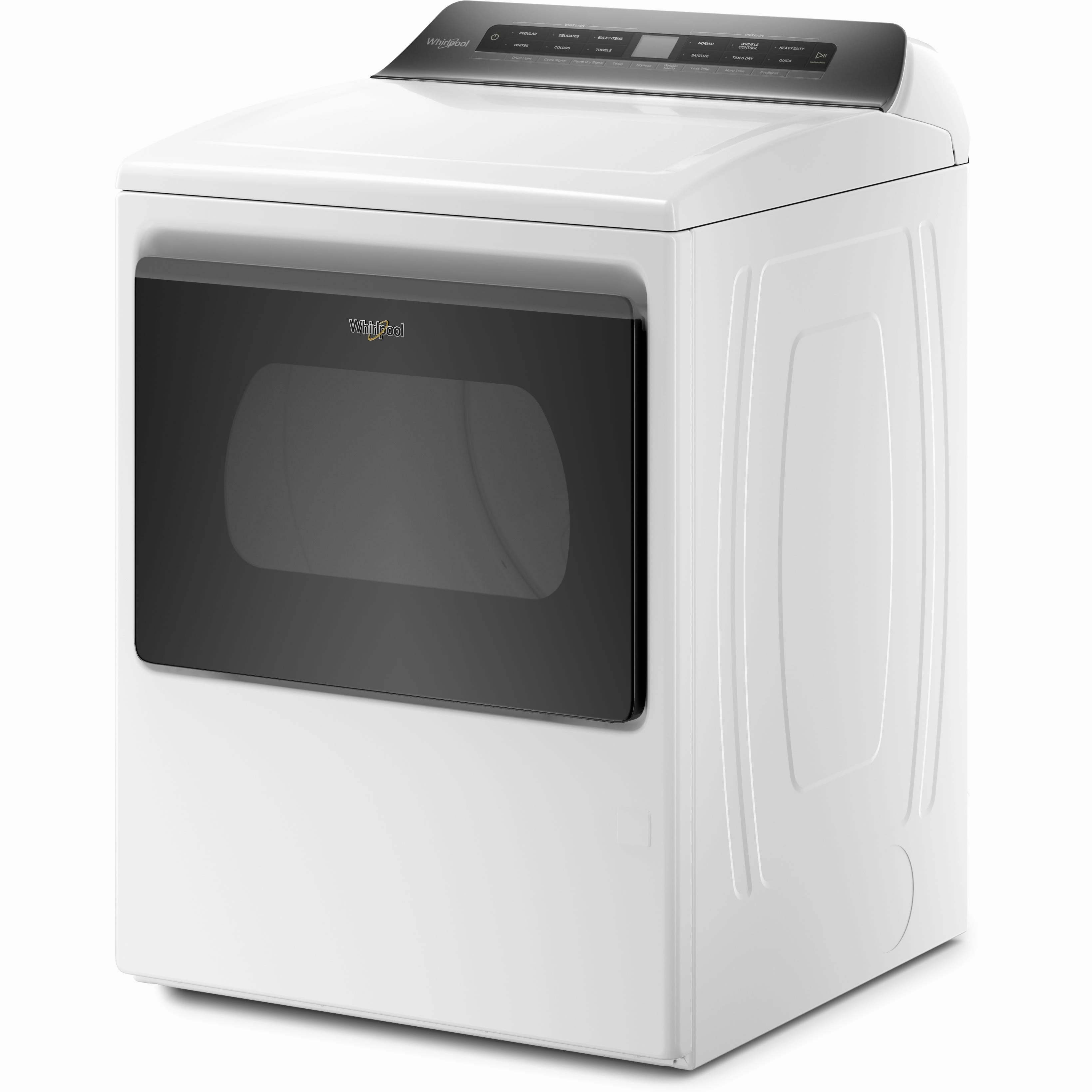 Whirlpool 7.4 cu.ft. Electric Dryer with AccuDry Technology YWED5100HW