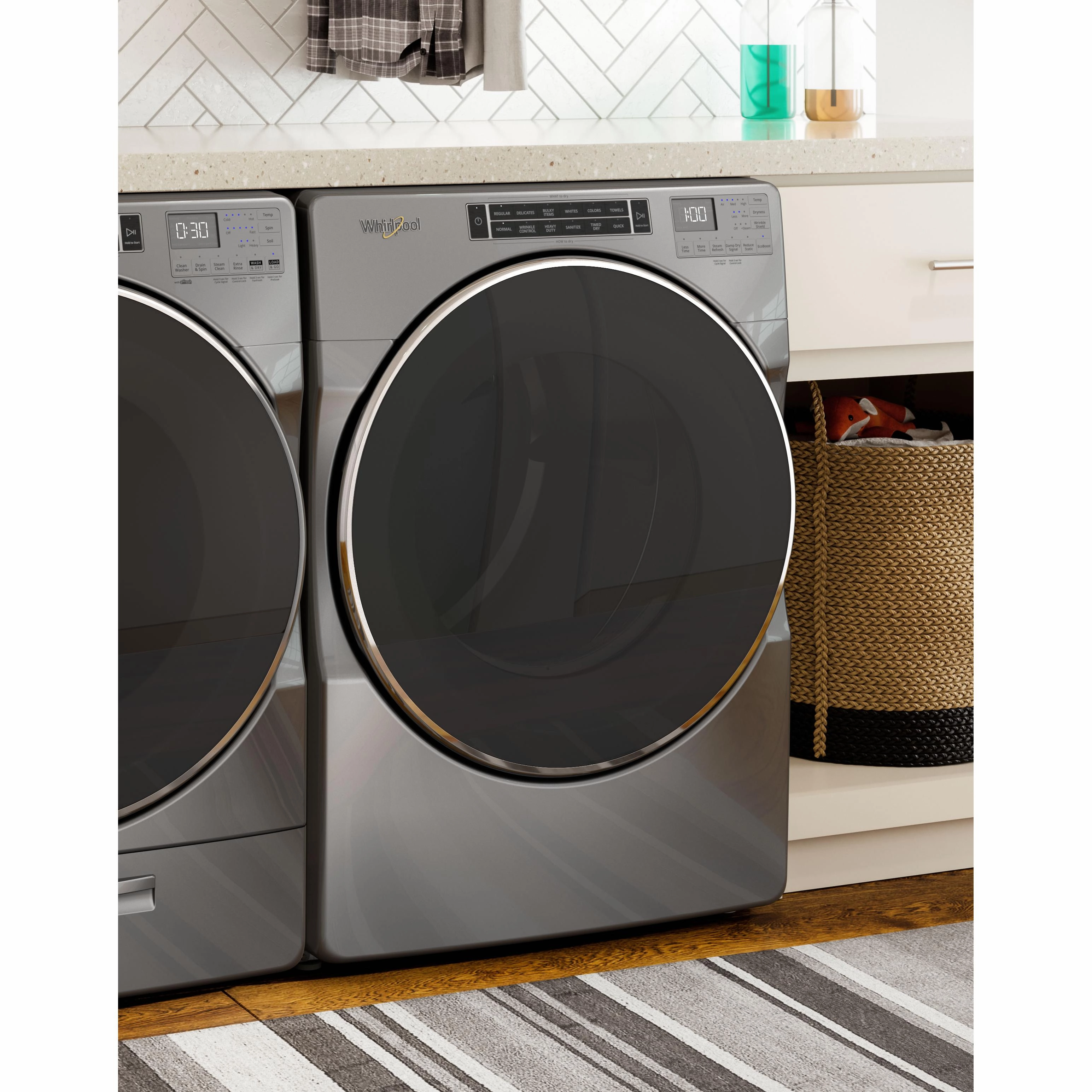 Whirlpool 7.4 cu.ft. Electric Dryer with Wrinkle Shield Plus YWED8620HC