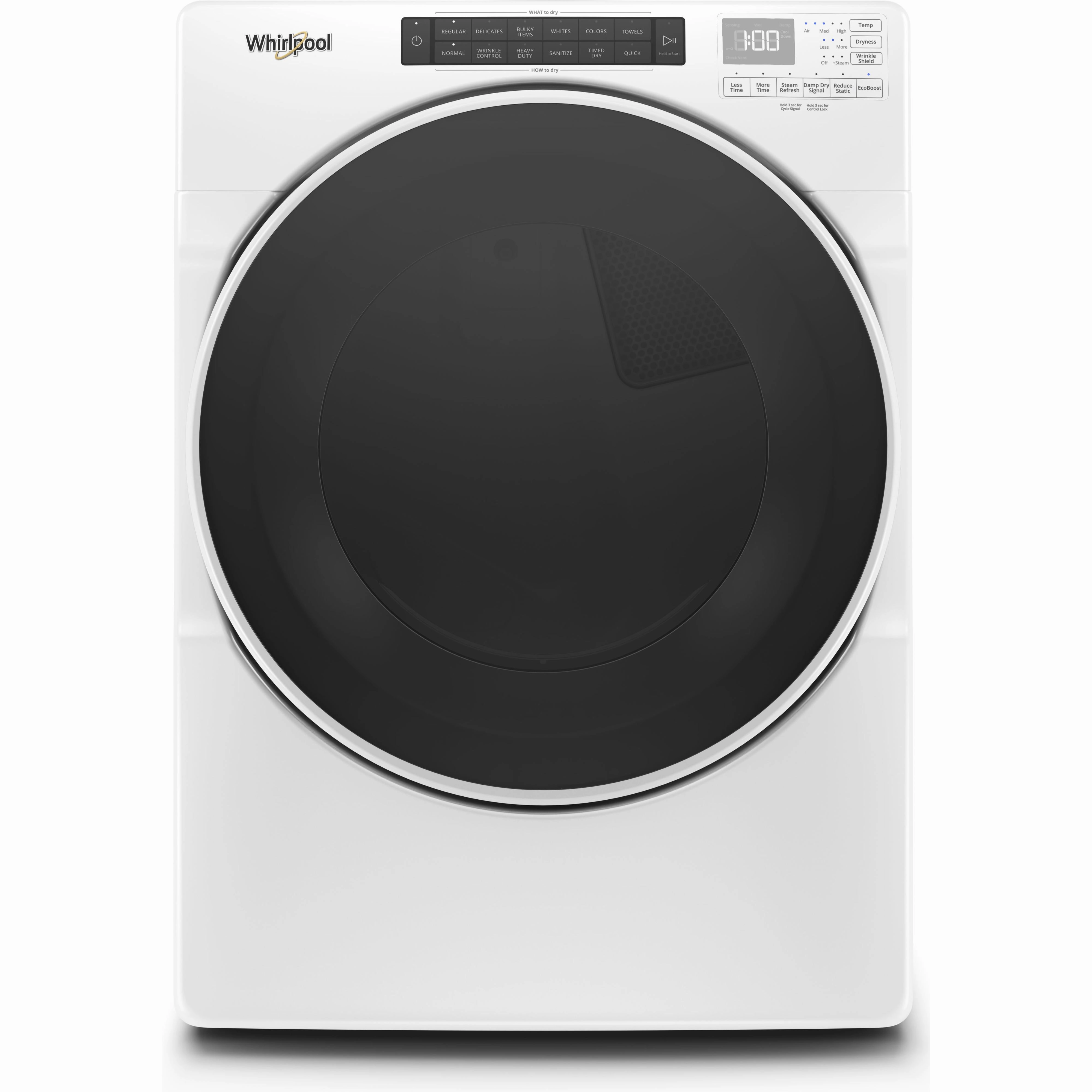 Whirlpool 7.4 cu.ft. Electric Dryer with Wrinkle Shield YWED6620HW