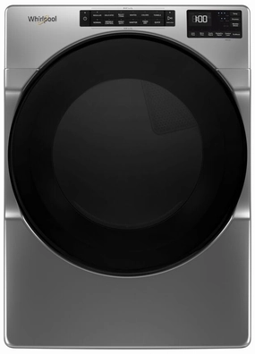 Whirlpool Chrome Shadow Electric Dryer with Wrinkle Shield (7.4 cu. ft.) - YWED5605MC