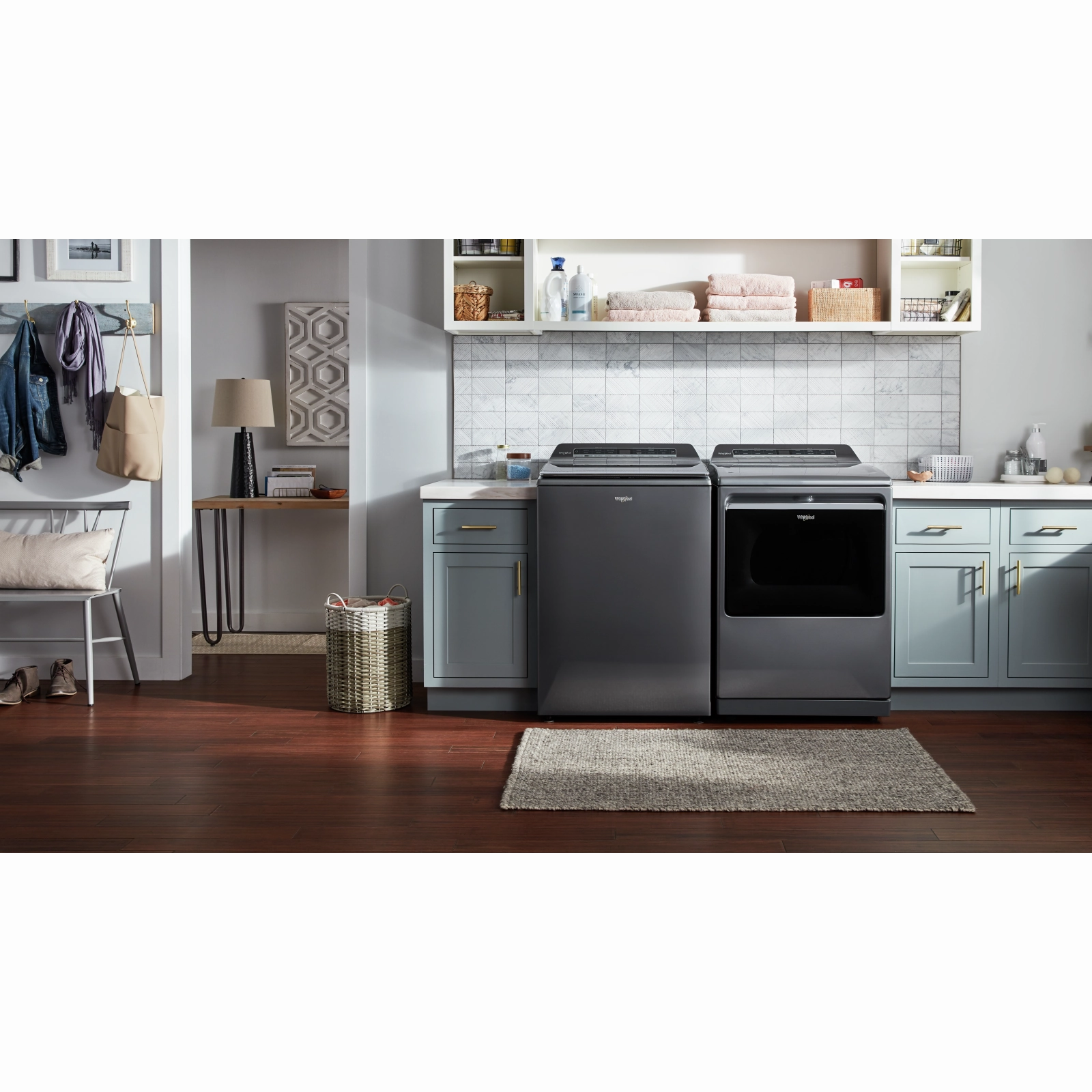 Whirlpool Chrome Shadow Gas Dryer (7.40 Cu Ft) - WGD8127LC