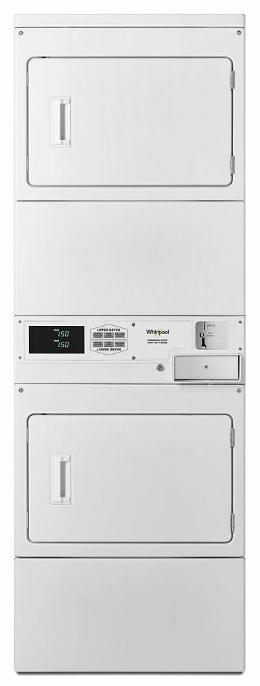 Whirlpool CSP2940HQ Commercial Electric Stack Dryer, Coin-Drop Equipped