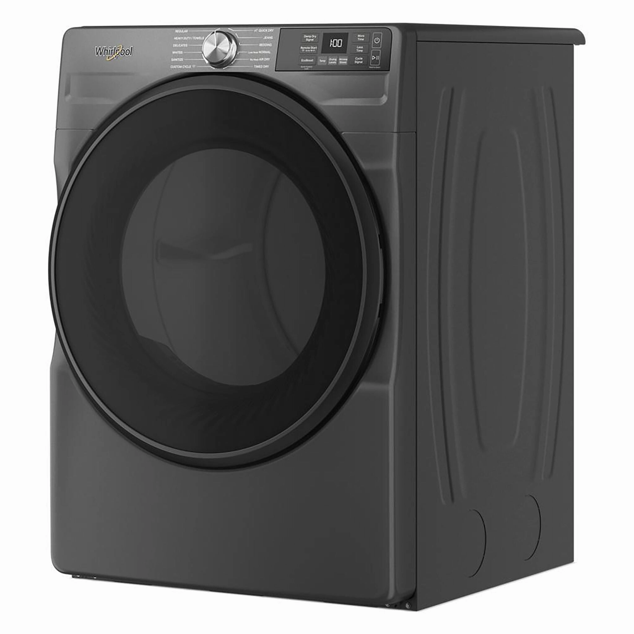 Whirlpool Volcano Black Electric Dryer with Wrinkle Shield (7.4 Cu.Ft.) - YWED5720RU