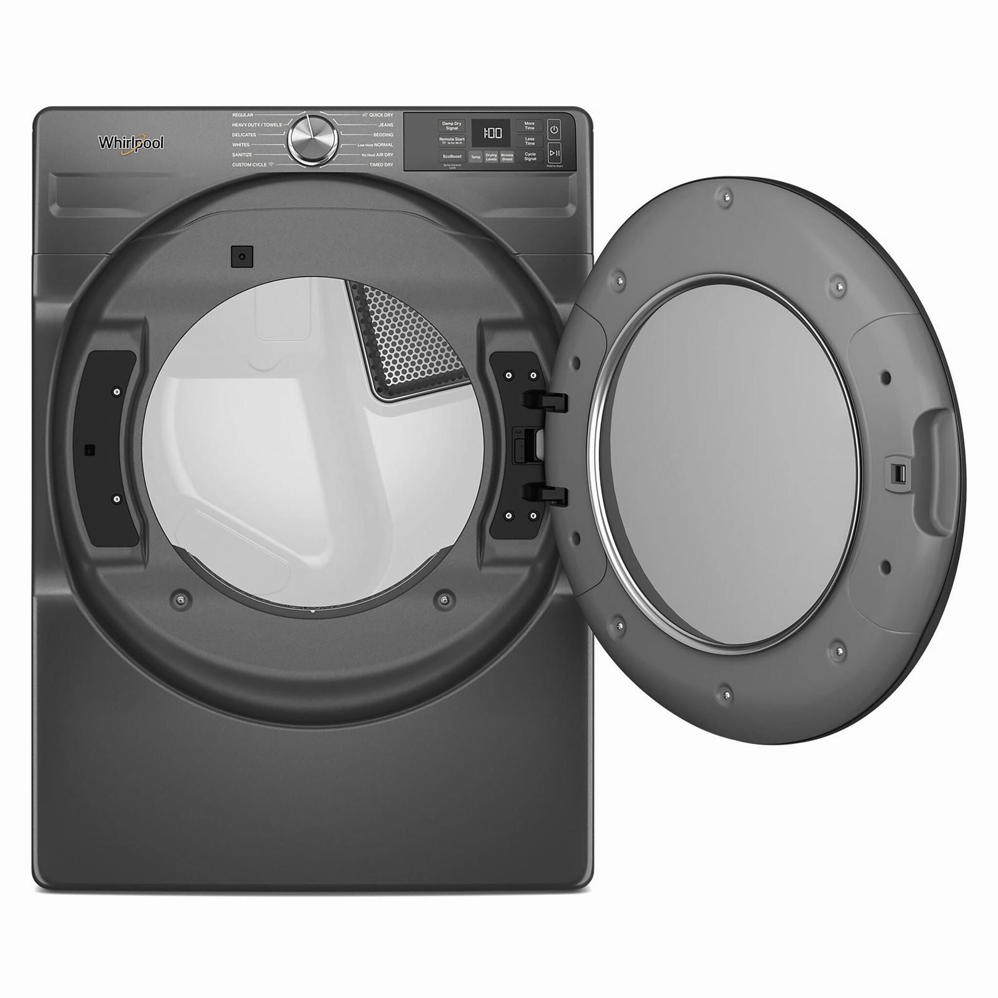Whirlpool Volcano Black Gas Dryer with Wrinkle Shield (7.4 Cu.Ft.) - WGD5720RU