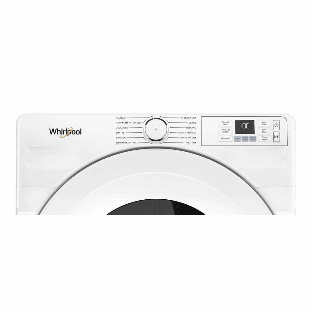 Whirlpool WED4720RW 7.4 Cu. Ft. Smart Front Load Energy Star Electric Dryer With Quick Dry