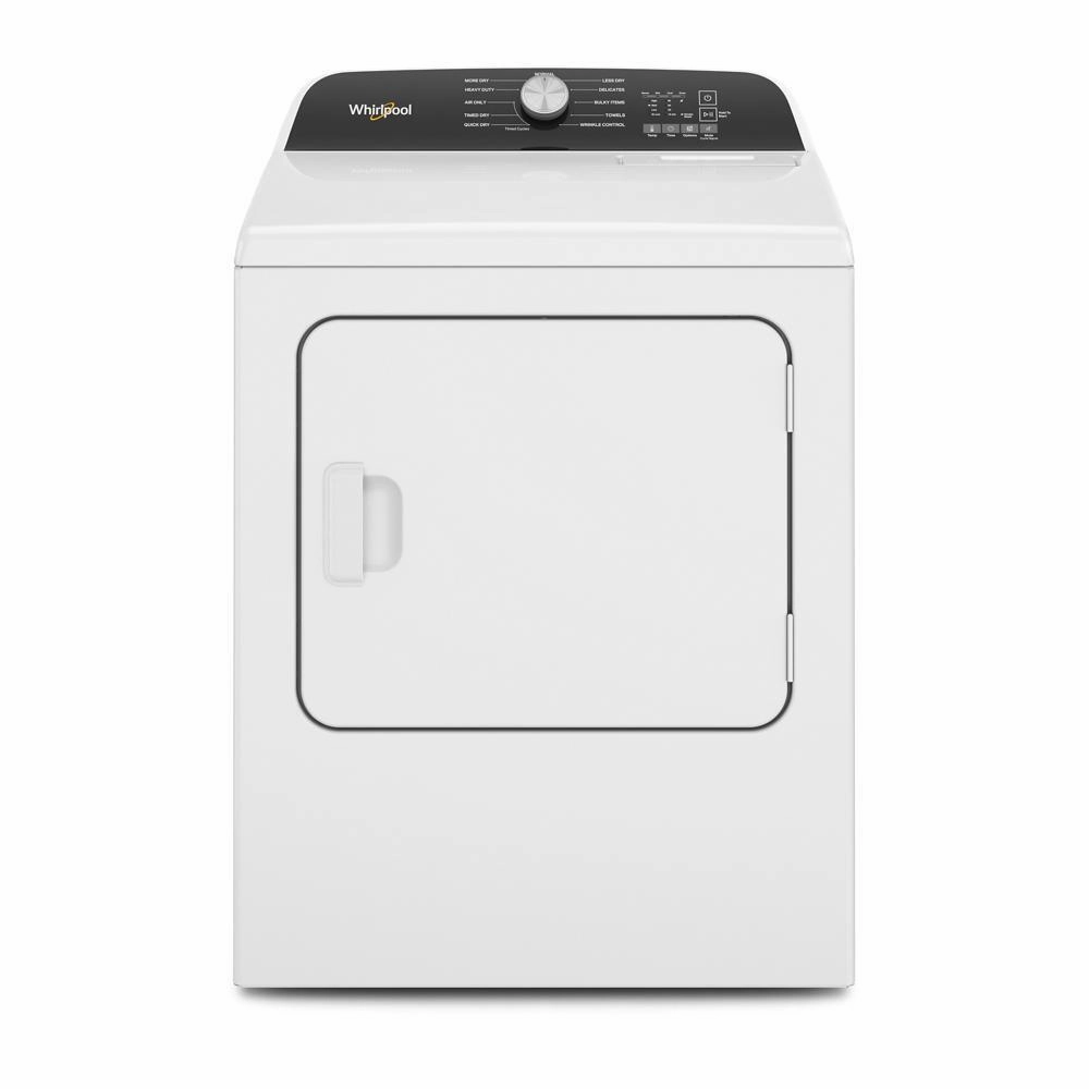 Whirlpool WED500CMW 7.0 Cu. Ft. Long Vent Electric Moisture Sensing Dryer