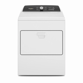 Whirlpool WED500RLW 7.0 Cu. Ft. Long Vent Electric Moisture Sensing Dryer