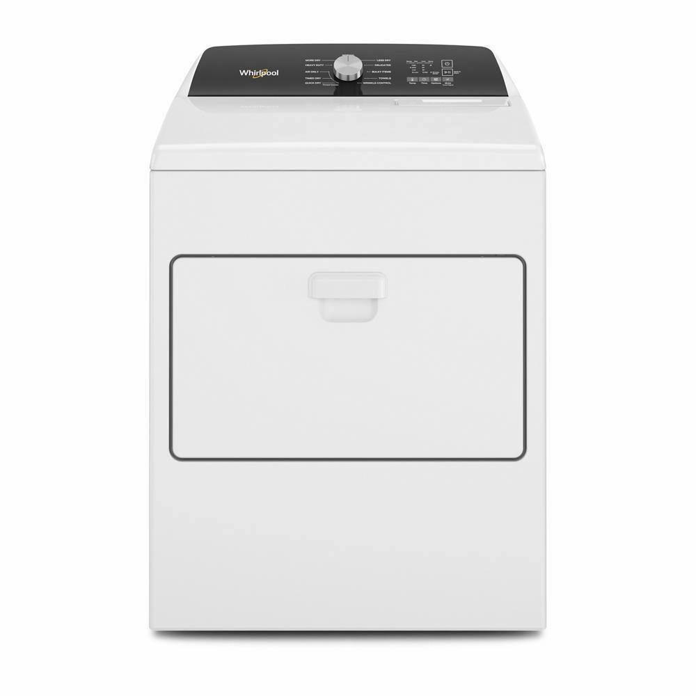 Whirlpool WED500RLW 7.0 Cu. Ft. Long Vent Electric Moisture Sensing Dryer