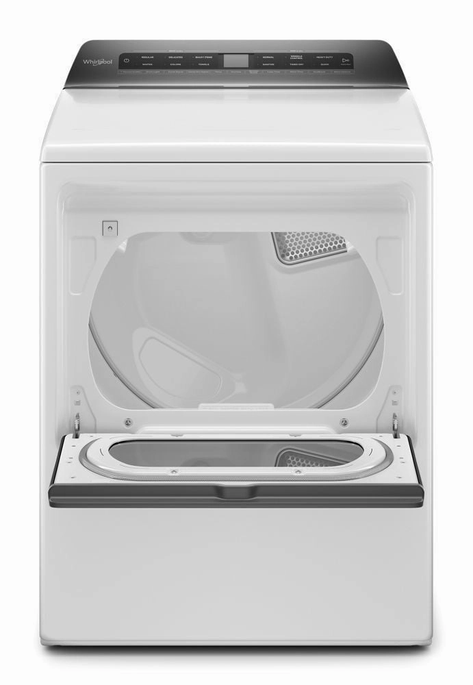 Whirlpool WED6120HW 7.4 Cu. Ft. Smart Capable Top Load Electric Dryer