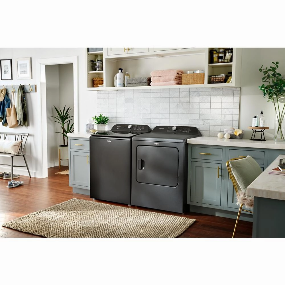 Whirlpool WED6150PB 7.0 Cu. Ft. Whirlpool Top Load Electric Dryer With Moisture Sensor