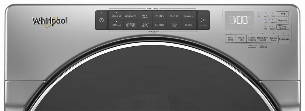 Whirlpool WED6620HC 7.4 Cu. Ft. Front Load Electric Dryer With Steam Cycles