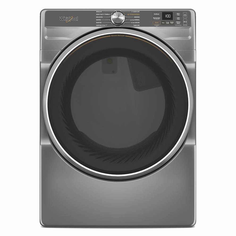 Whirlpool WED6720RR 7.4 Cu. Ft. Smart Front Load Energy Star Electric Dryer With Steam Capabilities