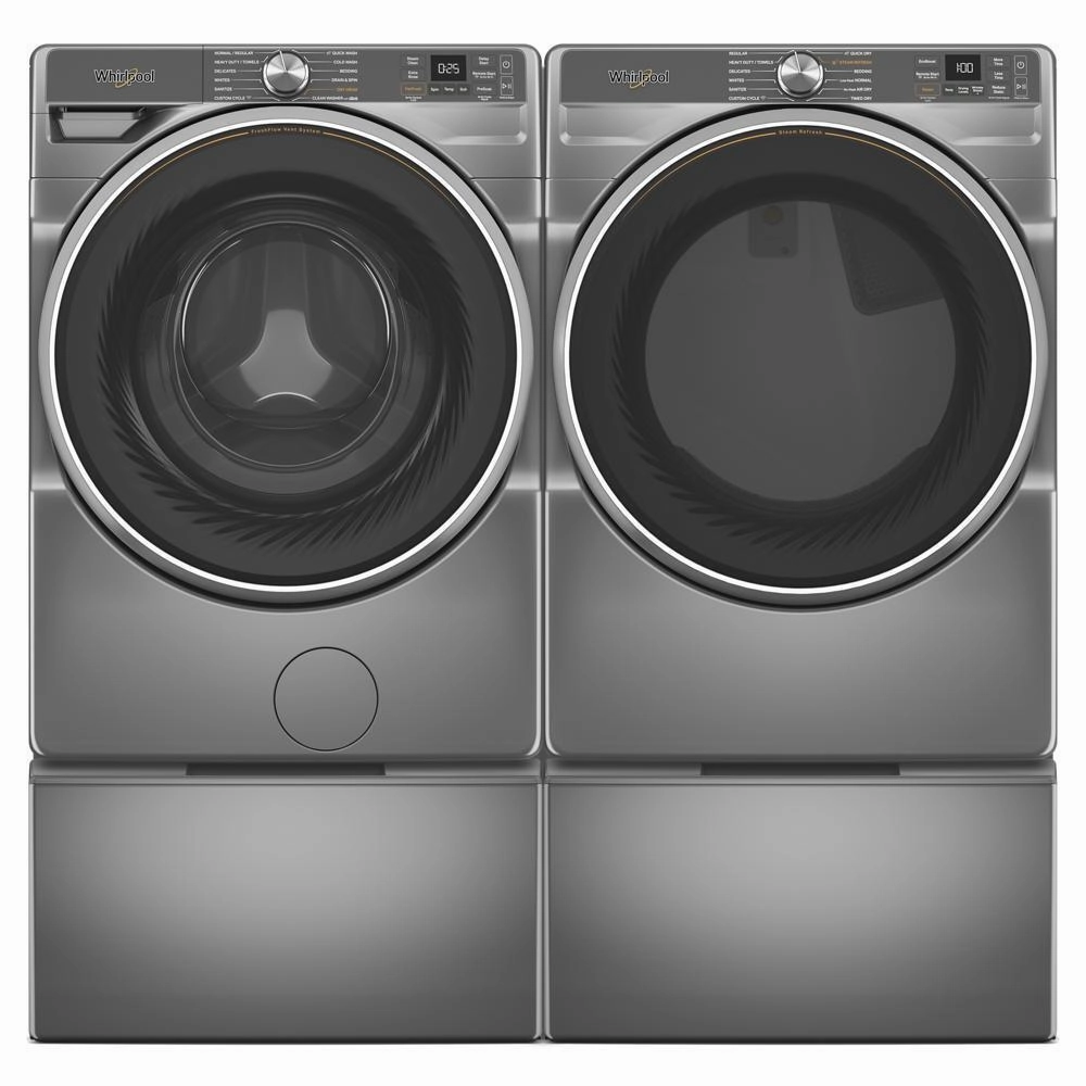 Whirlpool WED6720RR 7.4 Cu. Ft. Smart Front Load Energy Star Electric Dryer With Steam Capabilities