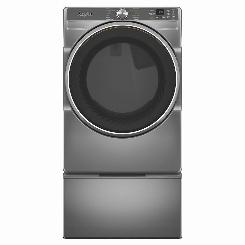 Whirlpool WED6720RR 7.4 Cu. Ft. Smart Front Load Energy Star Electric Dryer With Steam Capabilities
