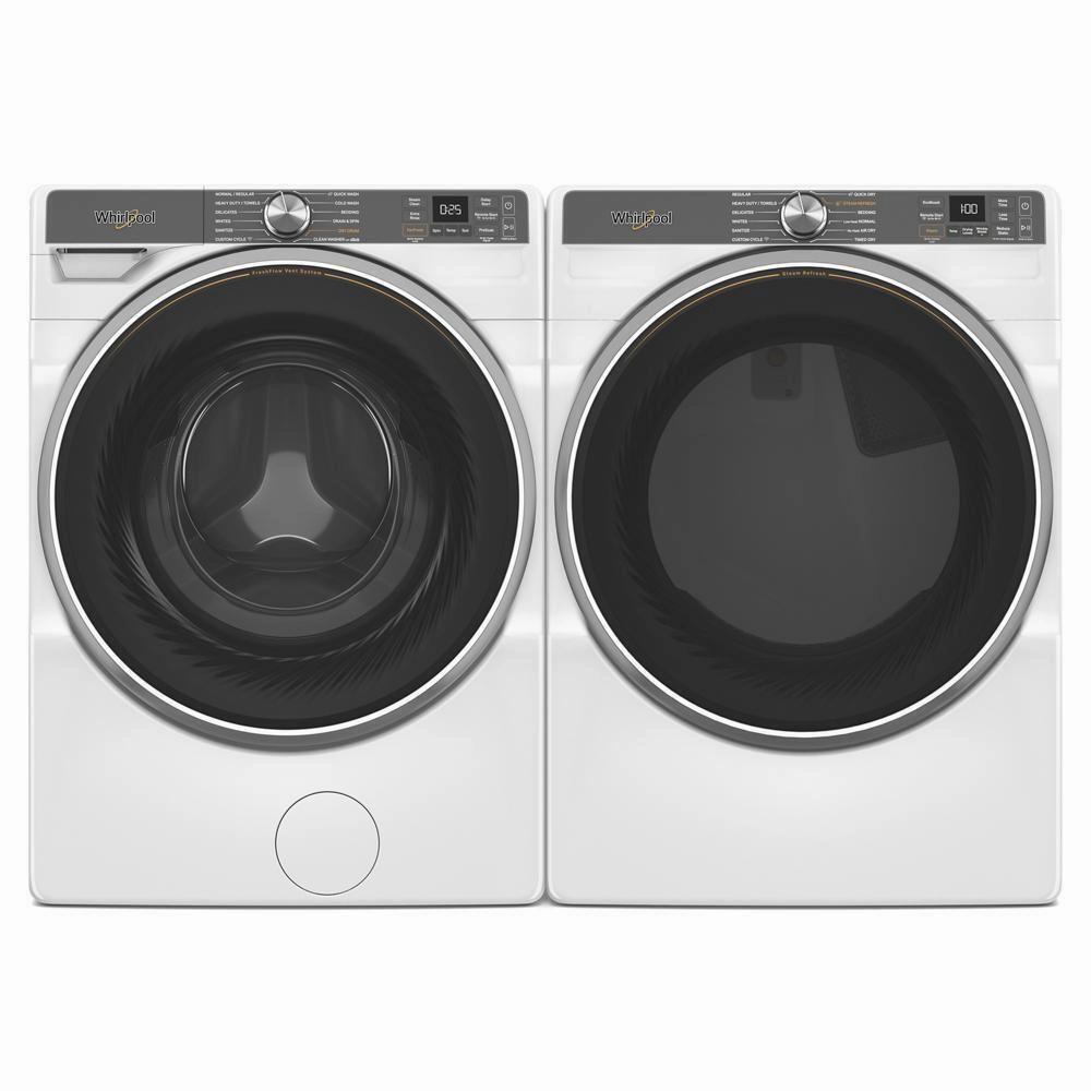 Whirlpool WED6720RW 7.4 Cu. Ft. Smart Front Load Energy Star Electric Dryer With Steam Capabilities