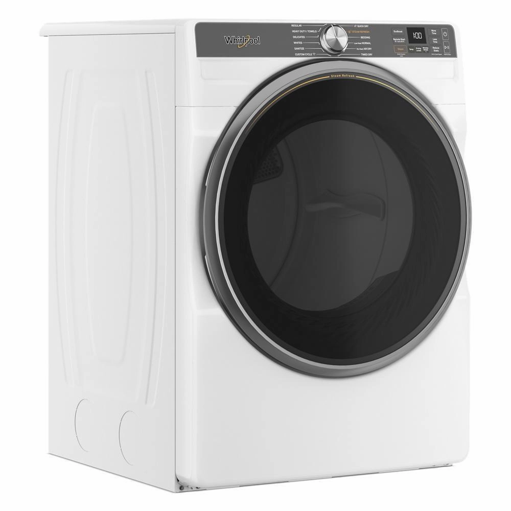 Whirlpool WED6720RW 7.4 Cu. Ft. Smart Front Load Energy Star Electric Dryer With Steam Capabilities