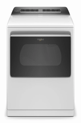 Whirlpool WED8127LW 7.4 Cu. Ft. Top Load Electric Dryer With Advanced Moisture Sensing