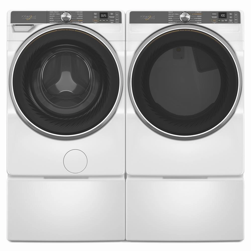 Whirlpool WFW6720RW 5.0 Cu. Ft. Smart Front Load Energy Star Washer With The Freshflow&#8482; Vent System